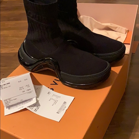 Black Louis Vuitton LV Archlight sneaker - Picture 3 of 3